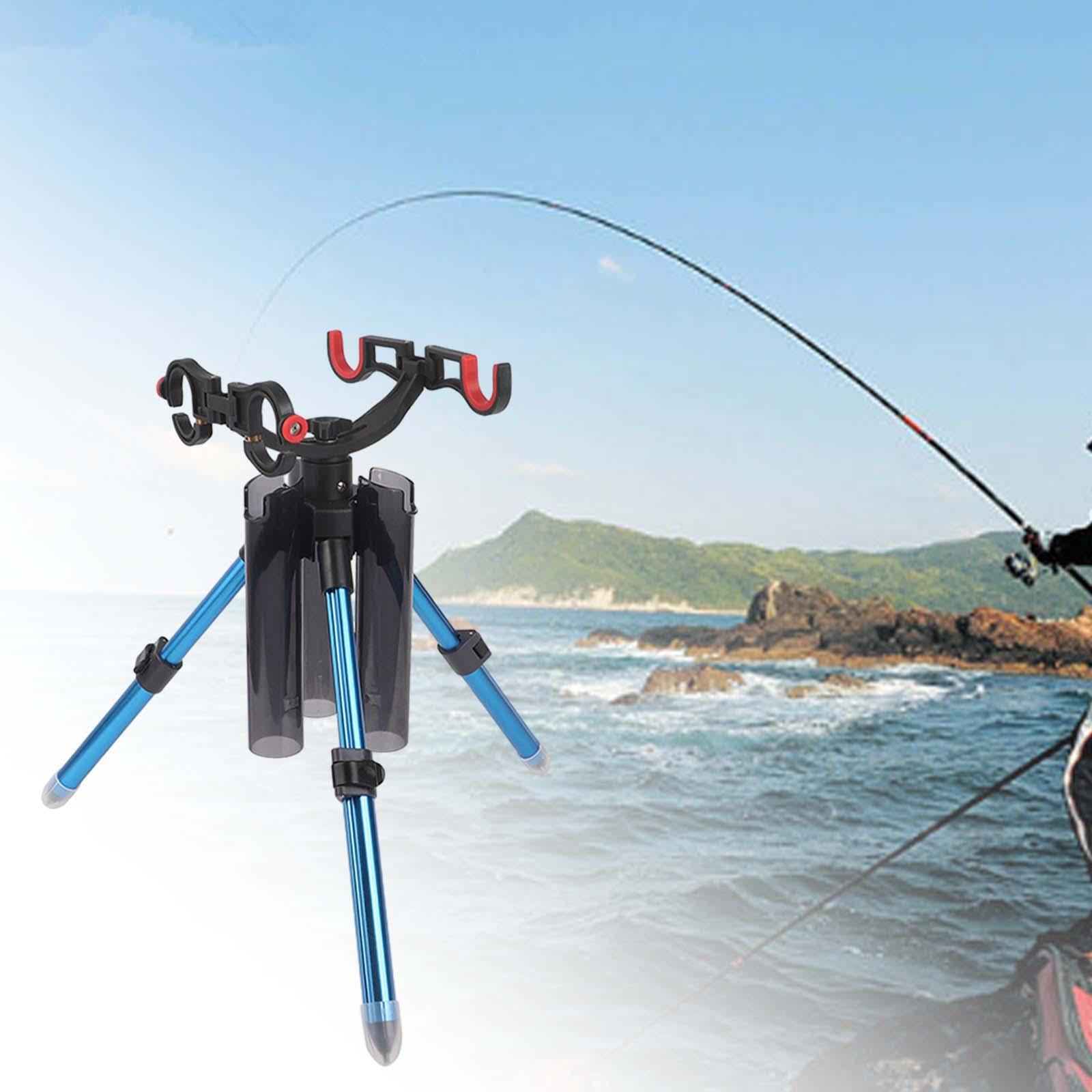 Supporto per Canna da Pesca Pieghevole per Barca, Kayak, Yacht, Nave, Portatile, Regolabile, Stabile per giornate di Successo, Supporto per treppiede Pieghevole,