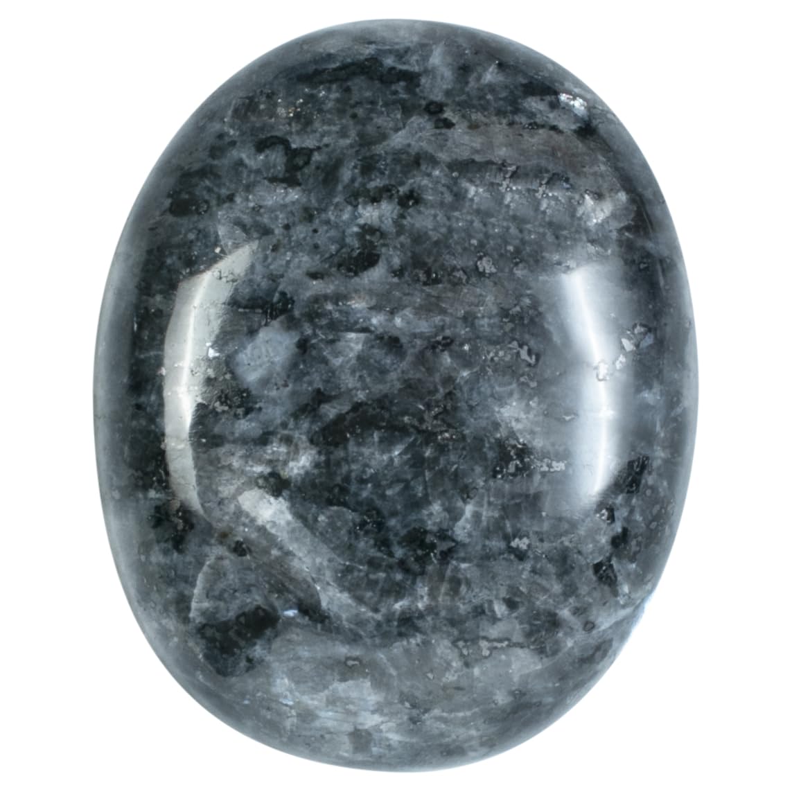 Hindcraft 50mm Larvikite Palm Large Oval Palm Stone 900+ Carats Pocket Massage Worry Stones for Natural Body Chakra Balancing Reiki Healing Stones and Crystal Grid Healing Massage Spa Energy Crystals