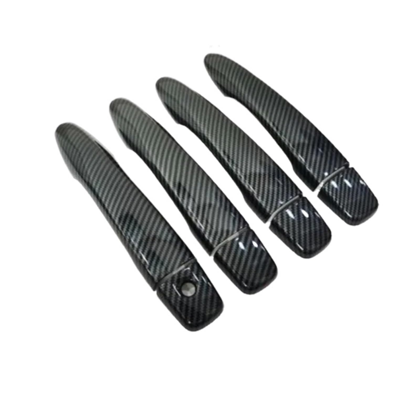 Ropaix 4Handle 1 Keyhole C Side Exterior Door Handle For Nissan For Navara Np300 For Frontier D23 2015-2023 Car Sticker Styling Chrome Door Handle Cover(4Handle 1 Keyhole C)