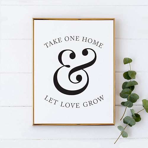 Miniatura 2 de Letreros de grupo de boda Andaz Press, grupo 3, Favors Let Love Grow