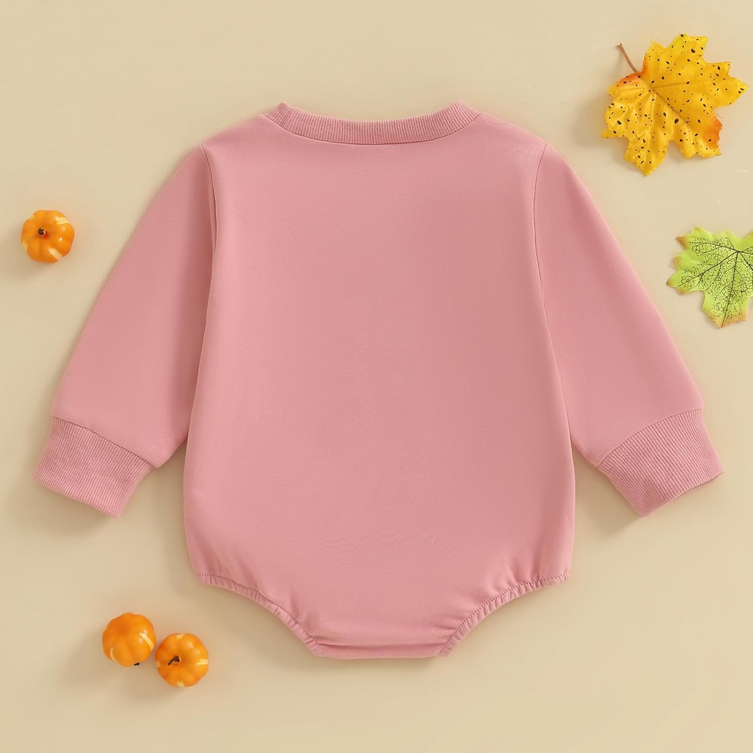 Newborn Baby Girl Easter Outfit Bunny Bubble Romper Sweatshirt Infant Long Sleeve Onesie Spring Summer Clothes - Image 4