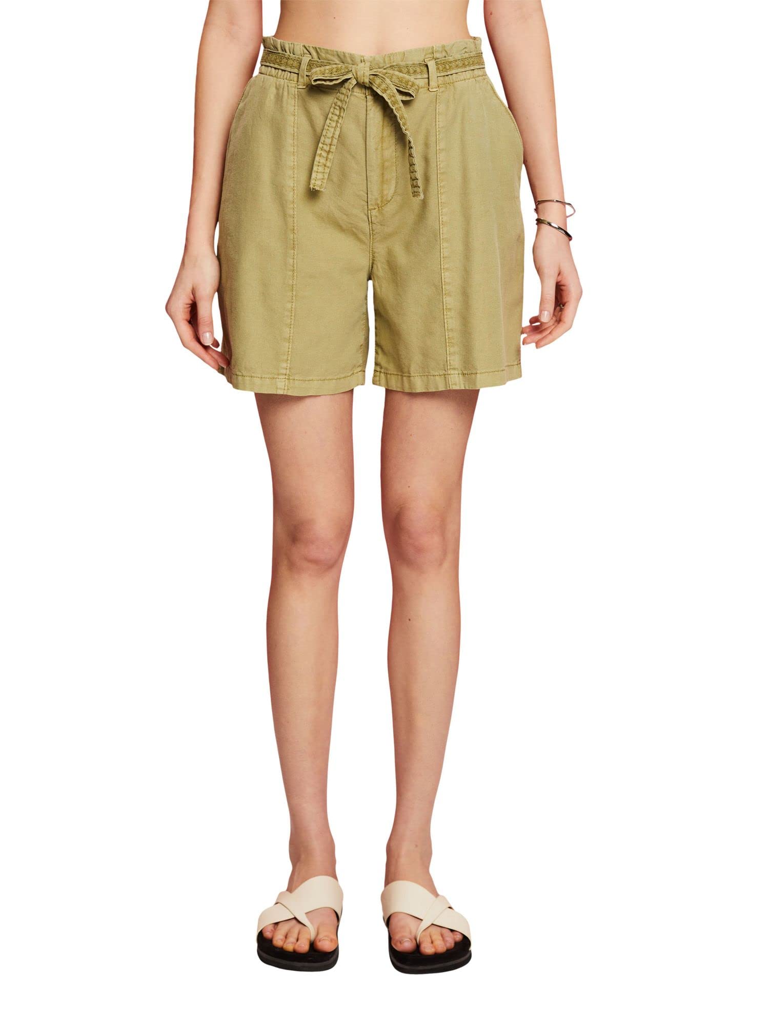 ESPRIT Women's Shorts, 325/Pistachio Green., 8