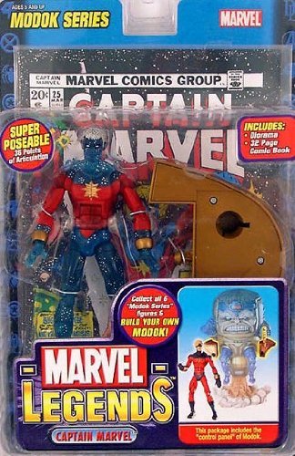Marvel Legends Series 15 Action Figure Captain Marvel Genis-Vell Variant