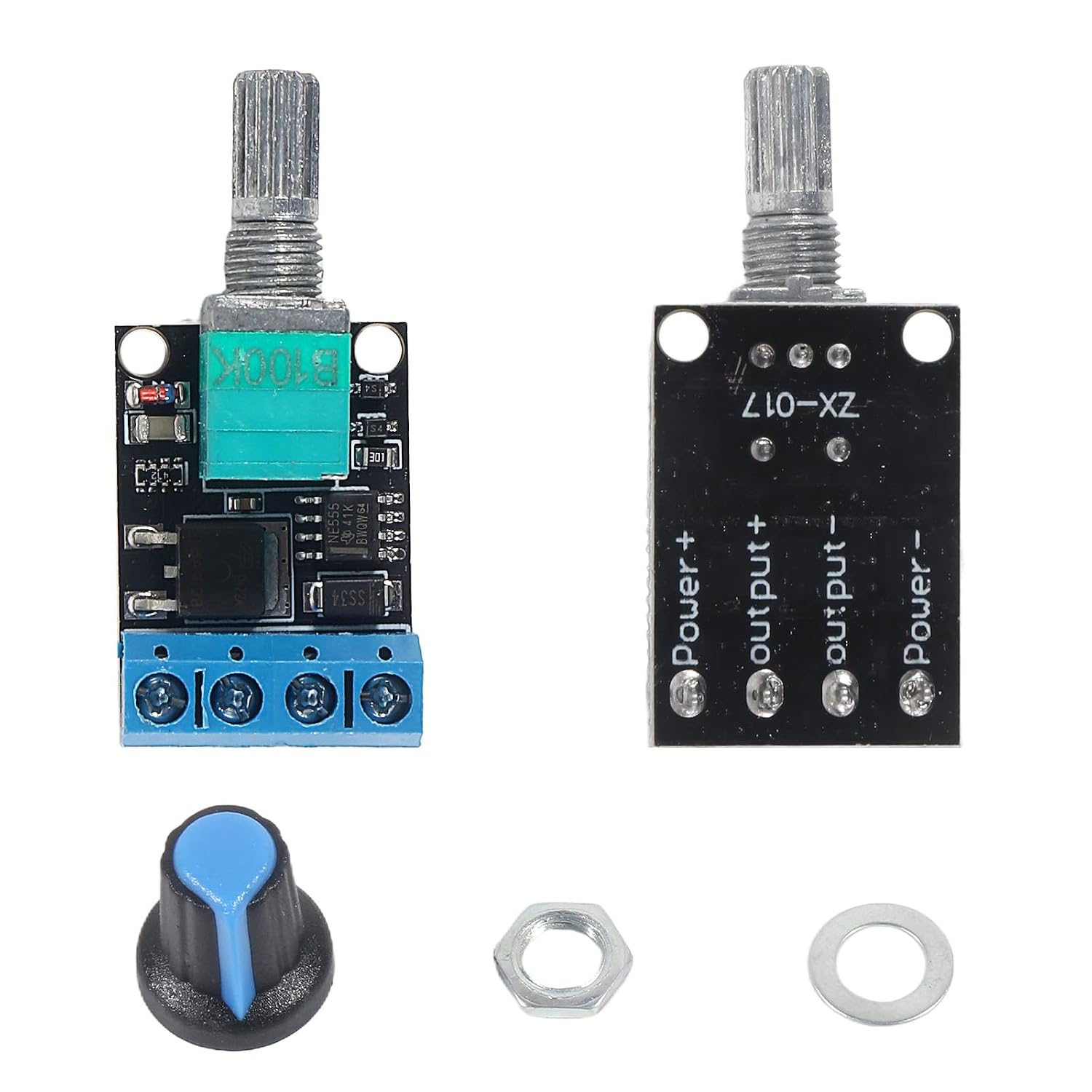 Alinan 10pcs 10A Motor Speed Controller Module Mini DC Motor PWM Speed Controller Switch Control Controller Switch LED Dimmer 3V 6V 12V 24V 35V Max 90W