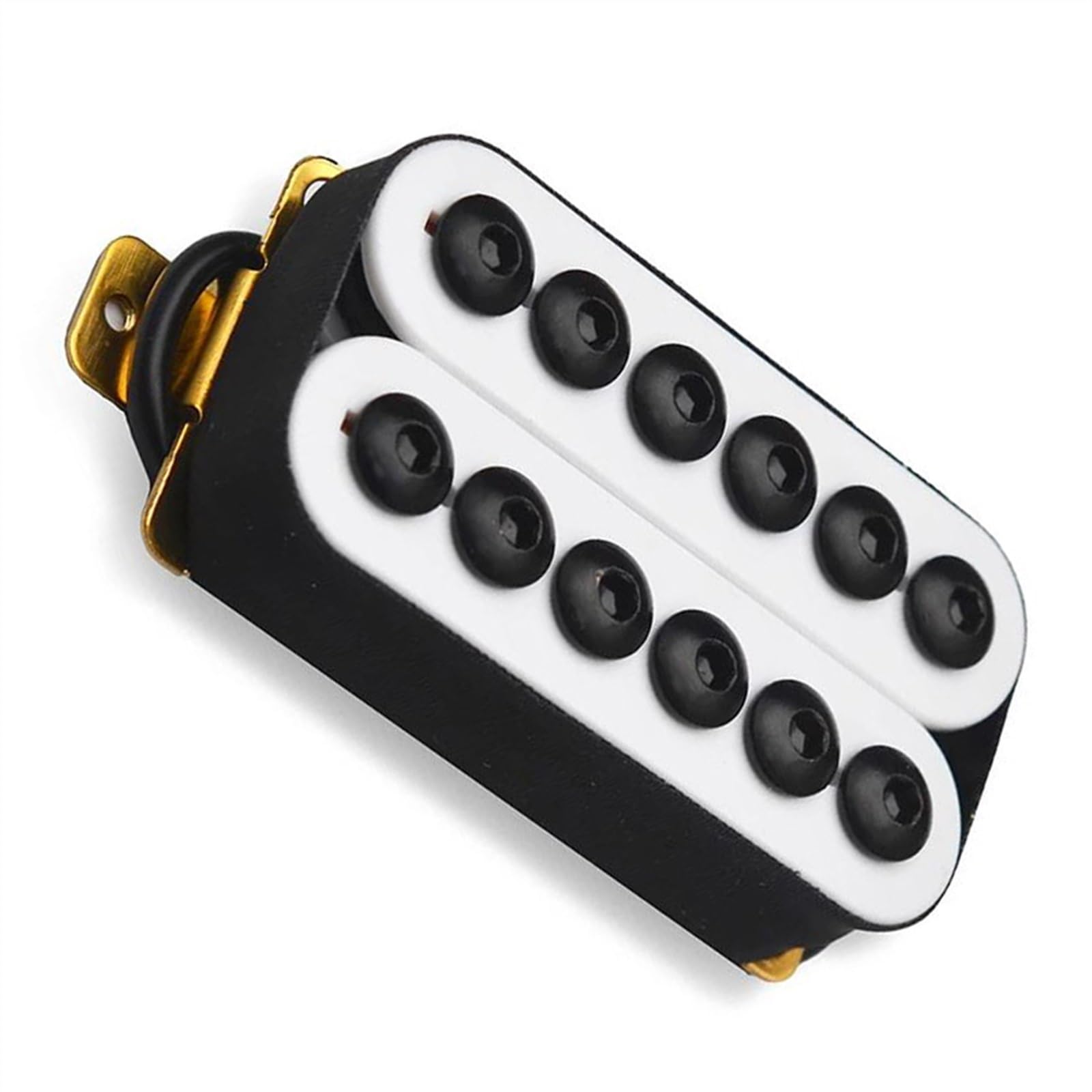 Amazon.co.jp: ホワイト調整可能な金属エレキギターのハムバッカー