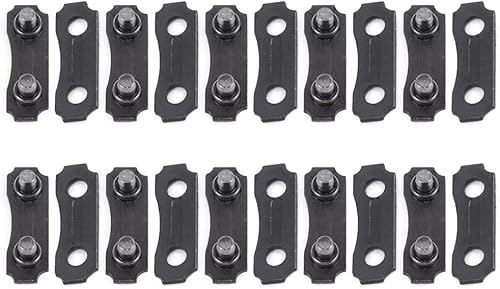 Miniatura 1 de 10sets 3/8 '' cadena enlace reparación preestablecido correas 10 x kit de reparación sierra cadena 3/8 LP