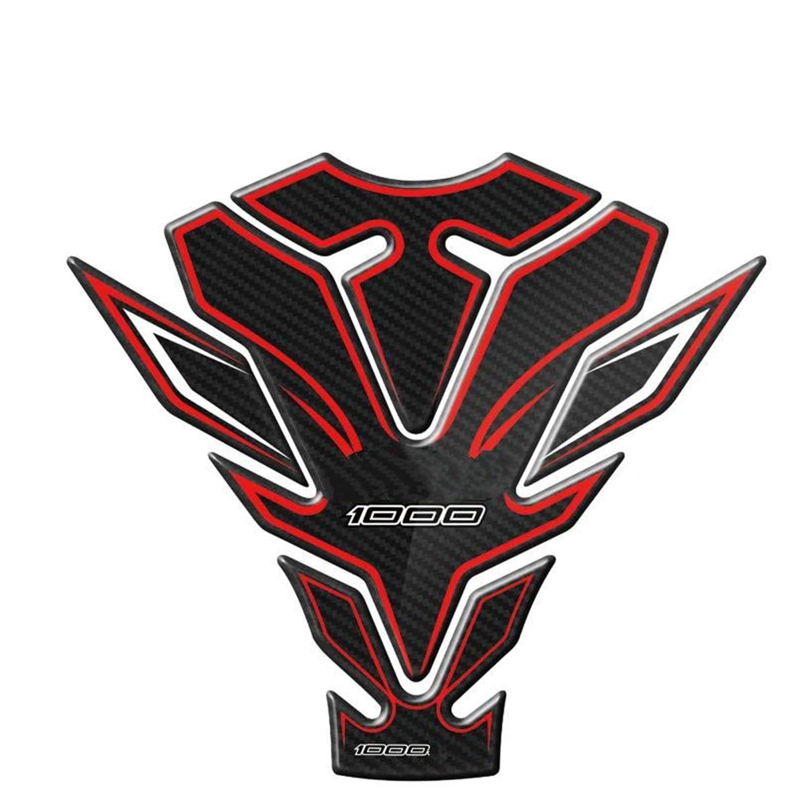 for Z1000SX 2017 2018 3D Motorcycle Emblem Protector Sticker Fishbone Decals GFVFGNLNNA(1 Piece 6)