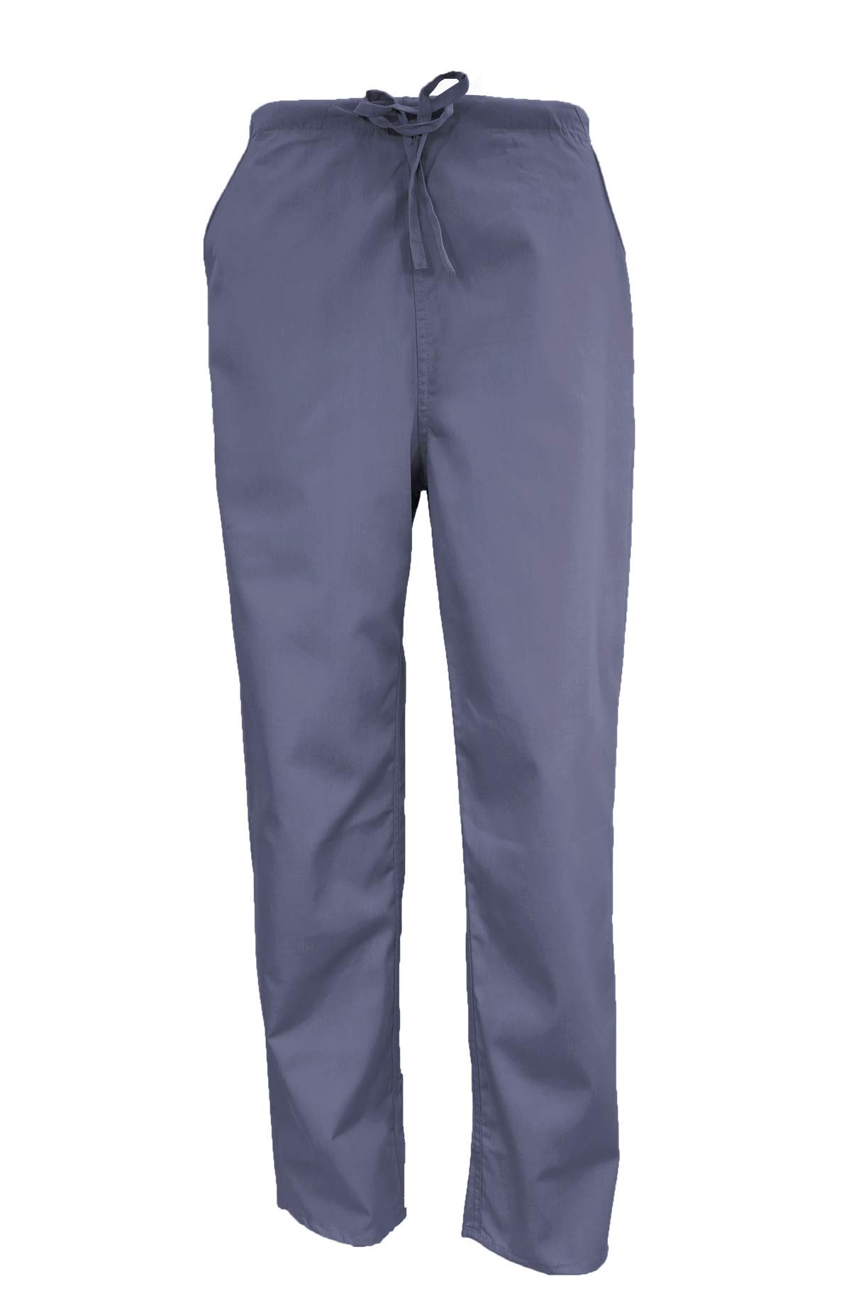 Natural Uniforms Men's Scrub Set Medical Scrub Tops and Pants (XX-Large, Pewter Charcoal)