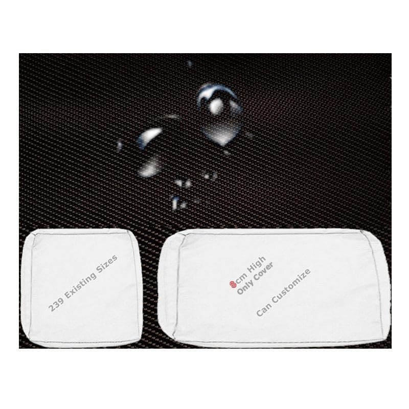 Housse de coussin extérieur 50x70 pour matelas et banc de jardin