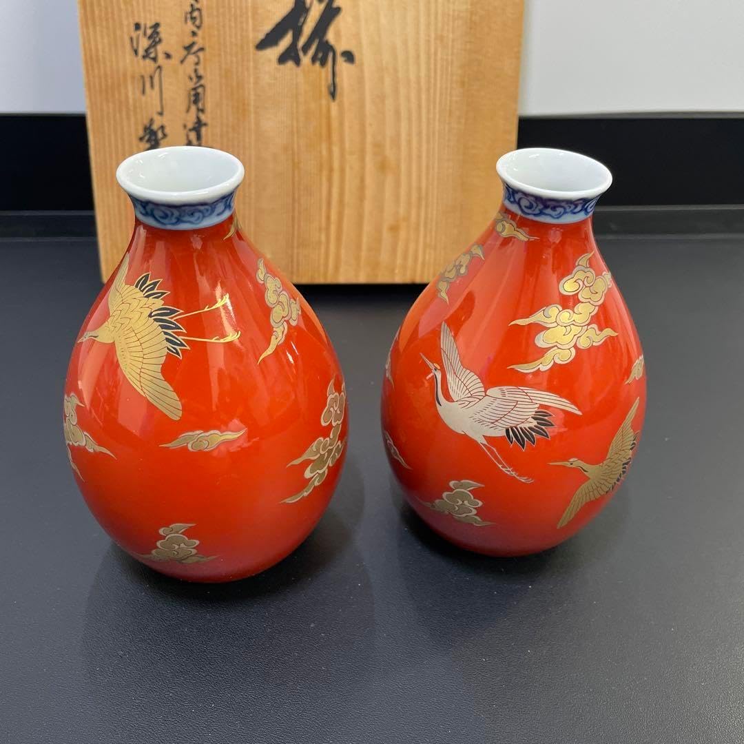古伊万里 酒器 蔵出し 古伊万里 酒器 江戸期 時代物蔵出しコレクション