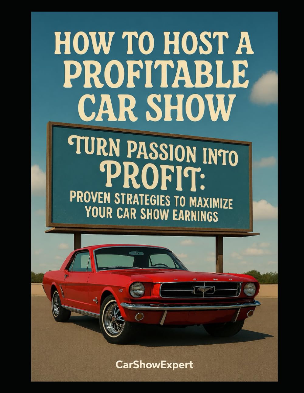 How to Host a Profitable Car Show: Turn Passion into Profit: Proven Strategies to Maximize Your Car Show Earnings