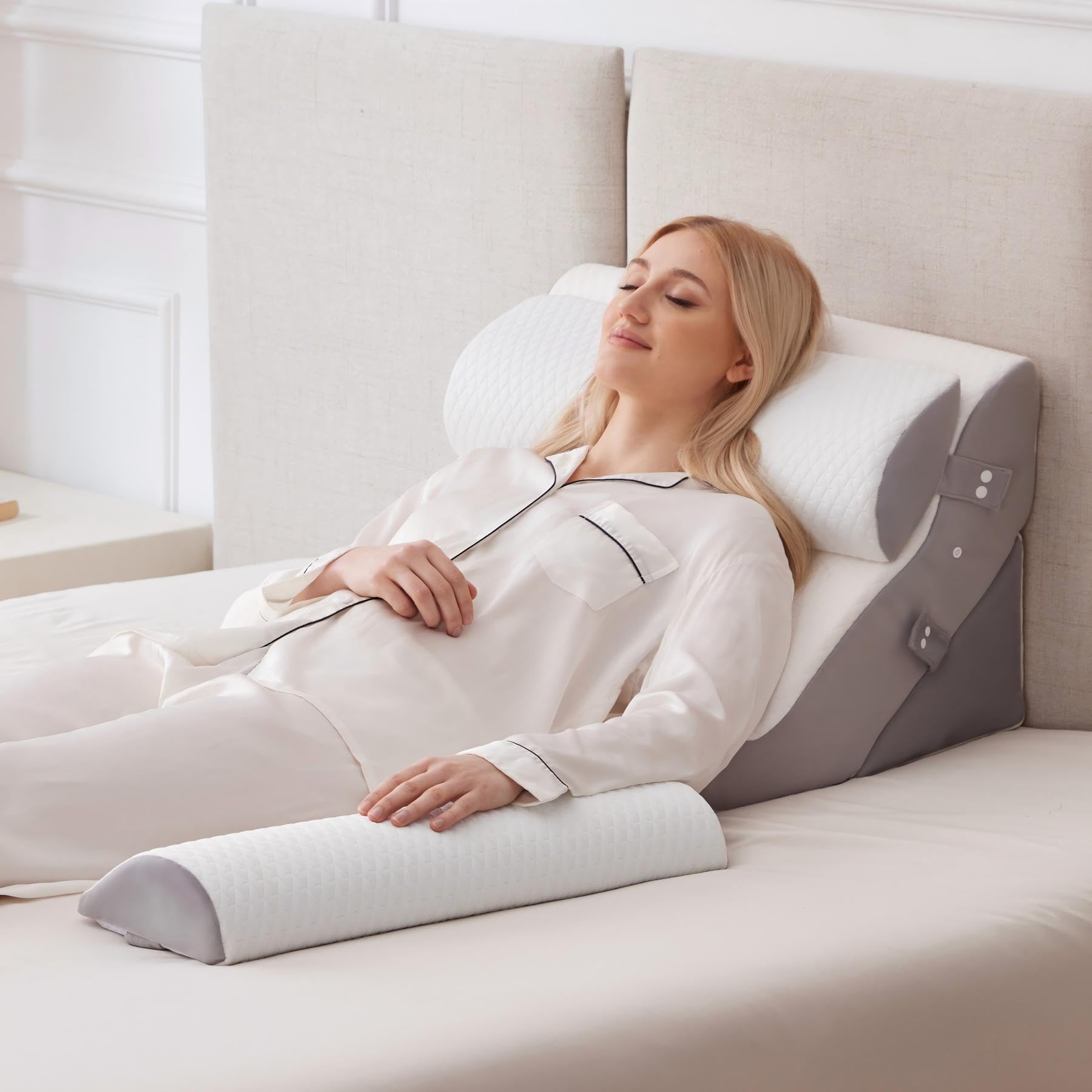 Ruqmuis 4-Piece Wedge Pillow Set