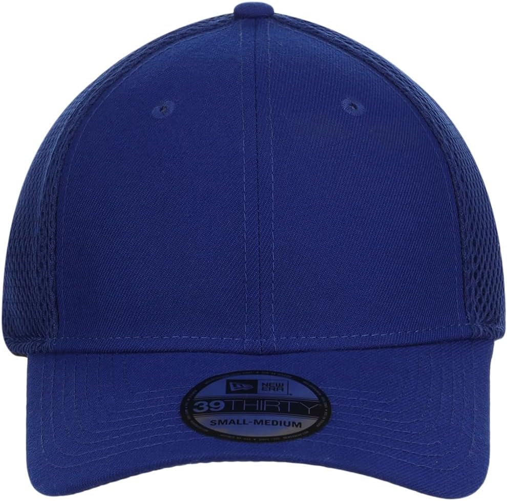 New Era Blank Custom 39THIRTY Stretch-Fitted Cap (US, Alpha, Small, Neo Royal Blue) image 2