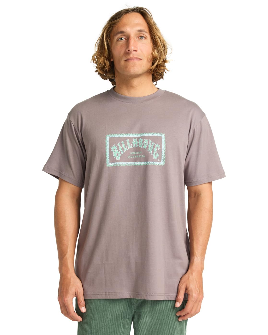 Billabong Short-Sleeved T-Shirt Arch Frame SS Men's Grey S