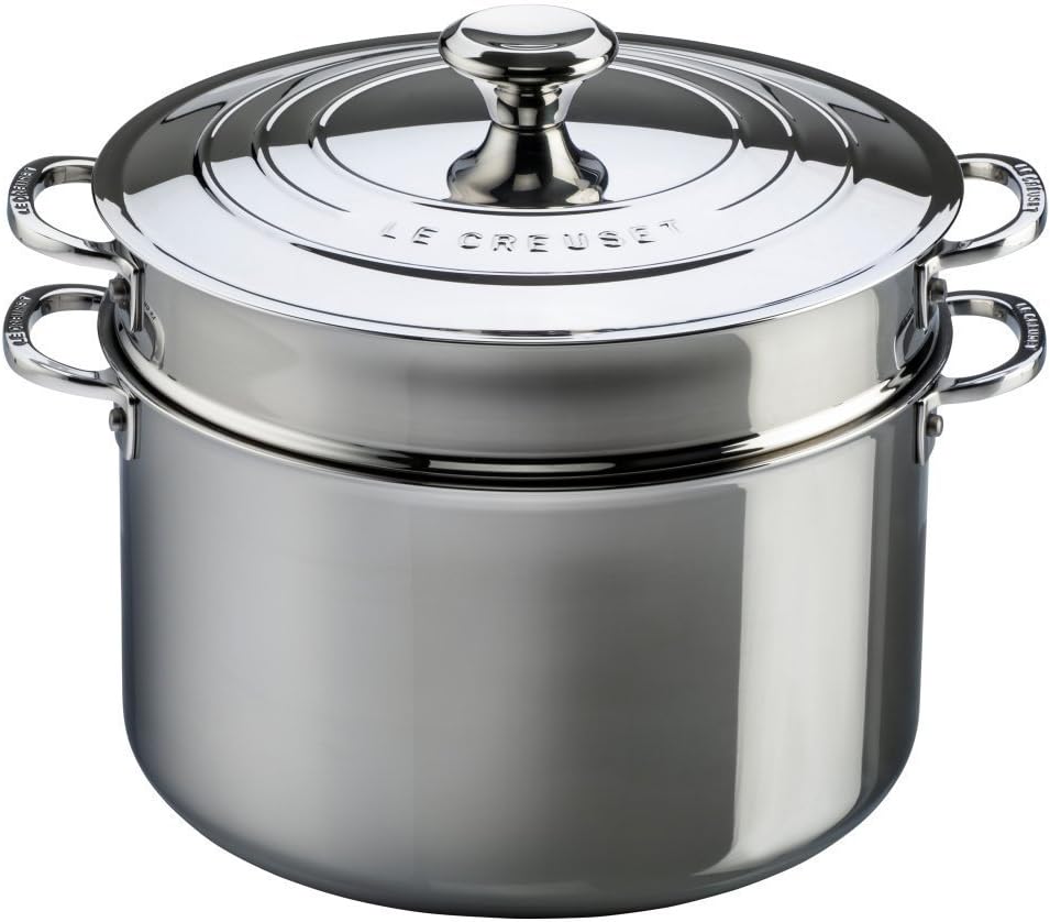 Le Creuset Tri-Ply Stainless Steel 9 Quart Stockpot