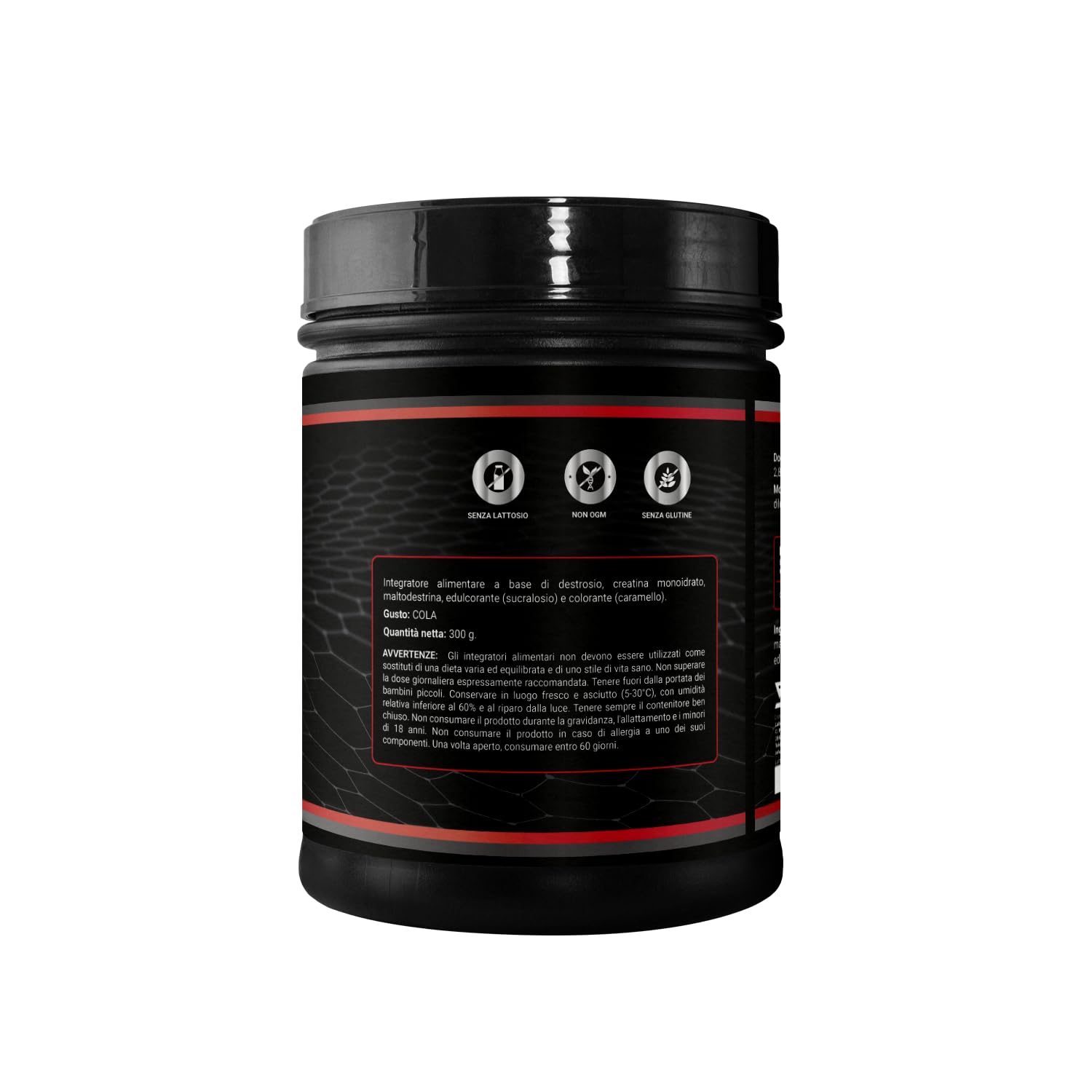 Healthy Fusion Creatina Monohidratada en Polvo | 2.8 g/dosis Creatina | Fórmula 100% pura sin aditivos | Creatina Micronizada 200MESH | Apoyo al Rendimiento y Desarrollo Muscular | 300g sabor cola