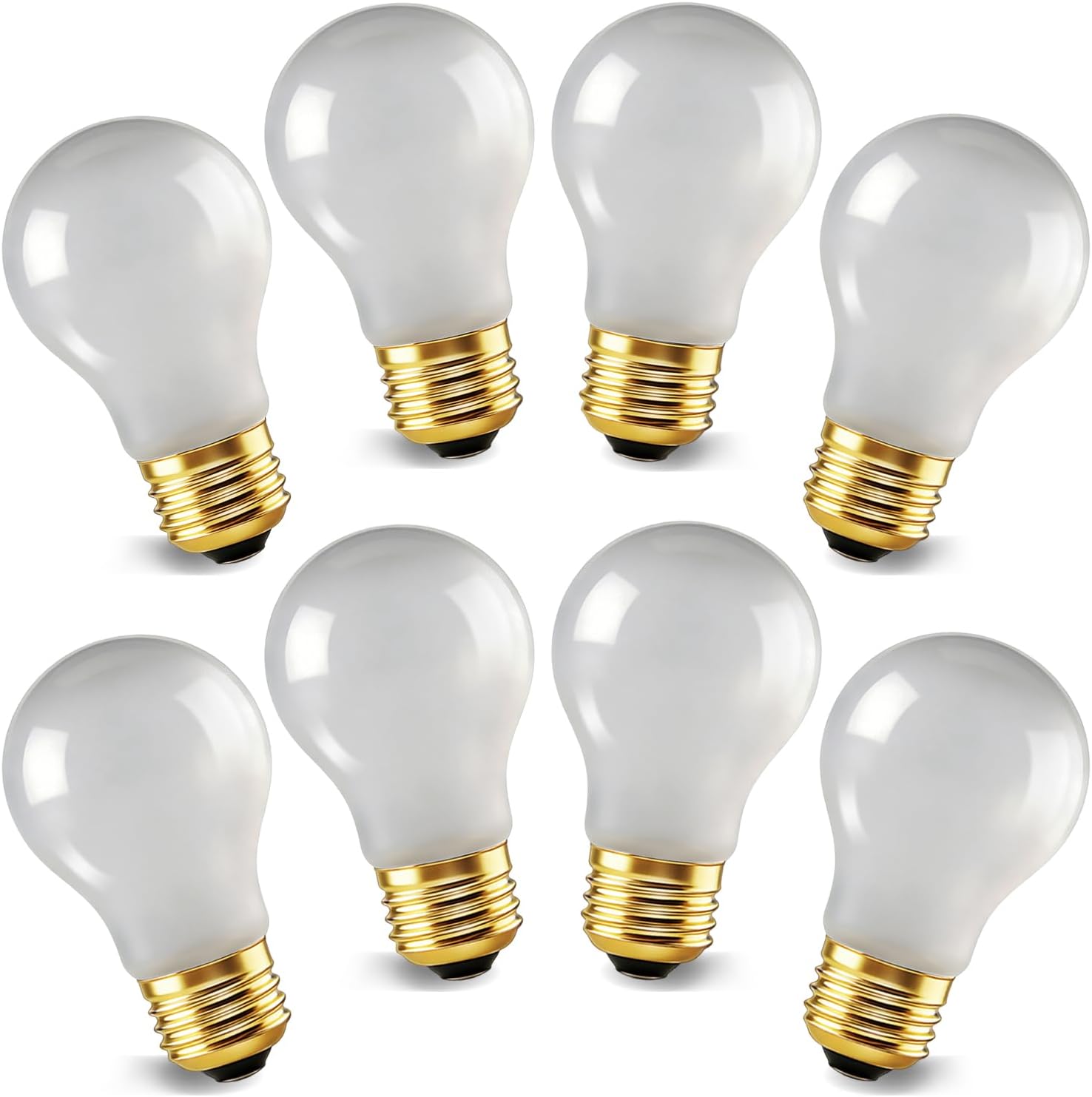 40W 120V / 130V Food Warming Heat Lamp Bulb Replacement for Hatco 02.30.265 | Safety-Coated Shatterproof Heat Lamp Light Bulbs Compatible with Hatco 02.30.265, 02.30.265.00, 02.30.265.12 (8 Pack)