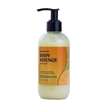 DERMAGLOVE Body Science - Moisturizing Body Lotion for Daily Barrier Support with Hyaluronic & Ferulic Acid - 8 Fl Oz Pack of 1
