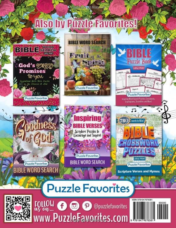 Hymns Of Glorious Praise Word Search Large Print Puzzle