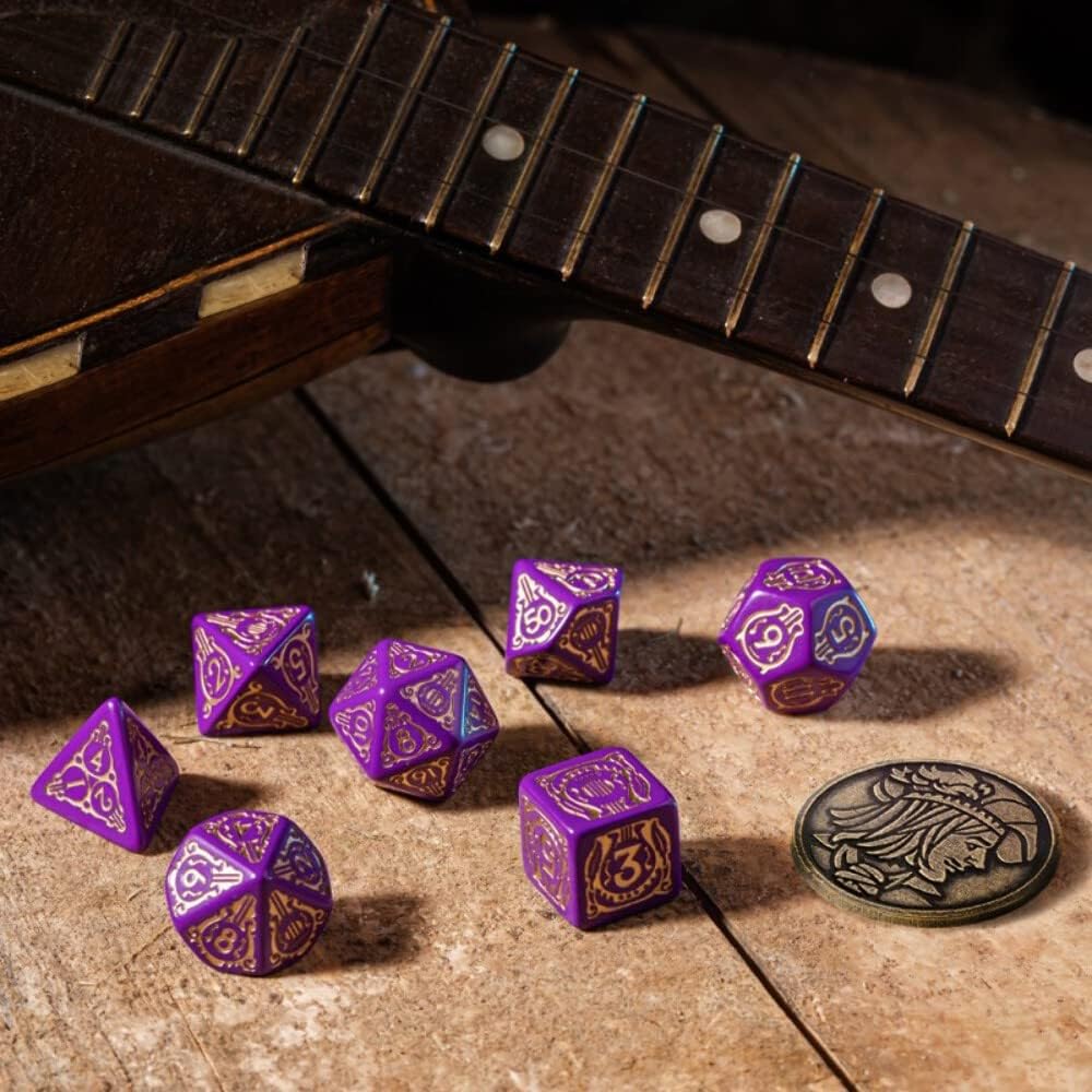 The Witcher Dice Set Dandelion Viscount de Lettenhove 7