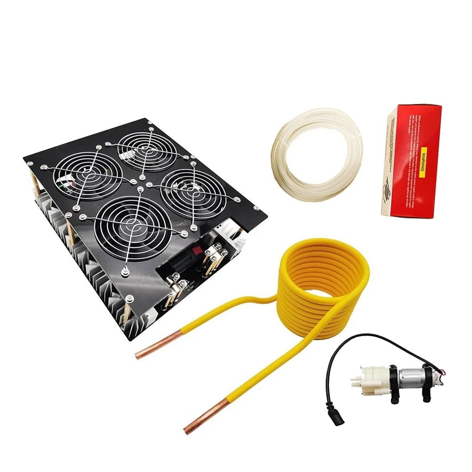Chauffage par induction ZVS 5000W avec bobine et pompe pour métal