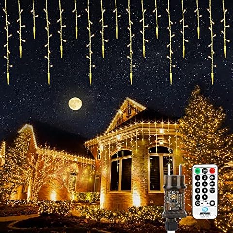 BrizLabs Cortina Luces Navidad Exterior Cover