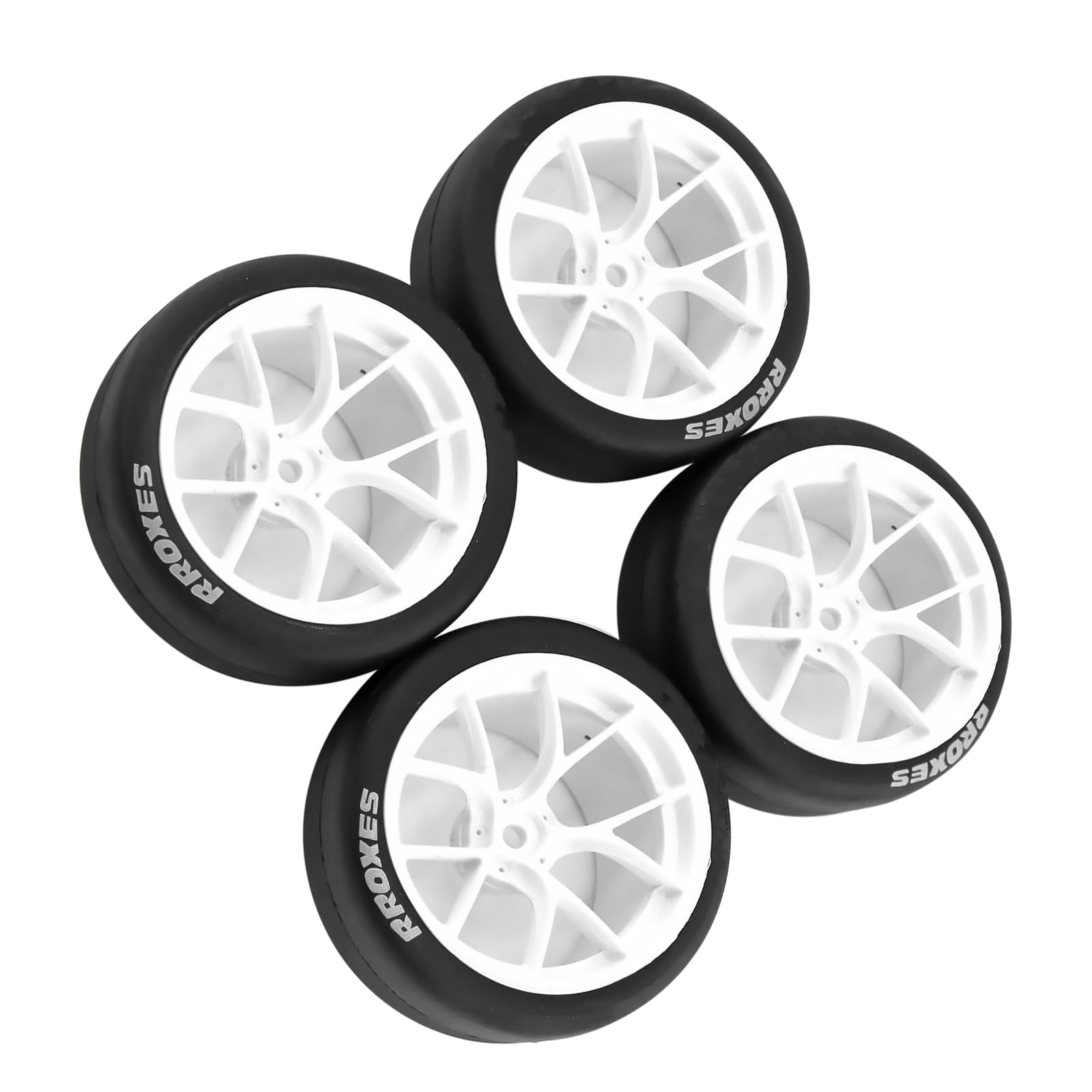 Amazon | 交換用 12mm 六角ホイールおよびタイヤ(4Pcs)タミヤ用 TT01