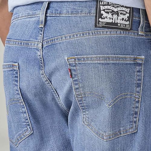Levi's Men's 513 Mid Indigo Straight Fit Mid-Rise Jeans - Price History