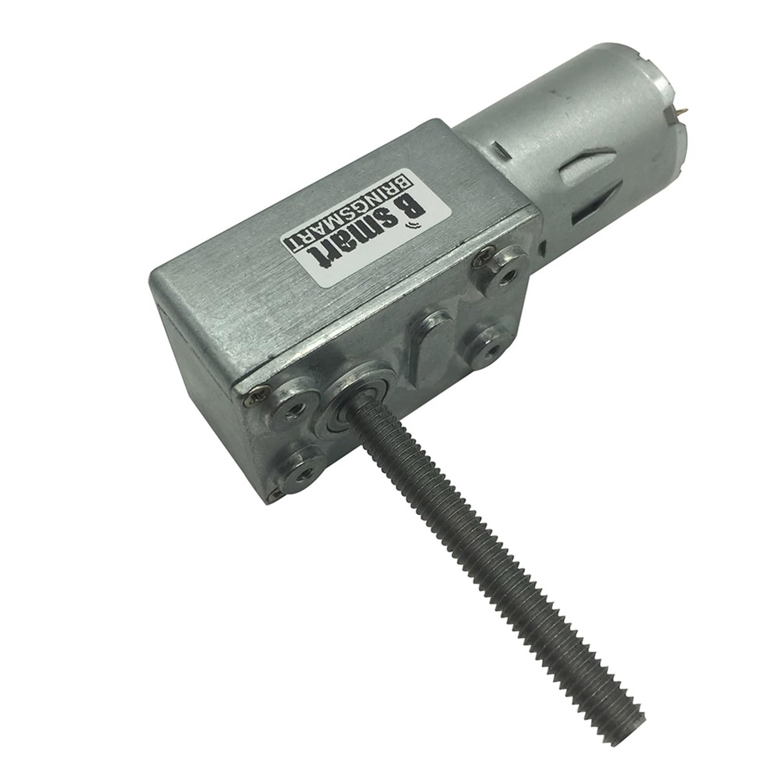 Wał śrubowy z mikrosilnikiem elektrycznym 50 mm JGY370 DC 12 V 24 V silnik z przekładnią ślimakową 6-150 obr./min reduktor dostosowane urządzenie domowe (opakowanie C, 6 V 23 obr./min)