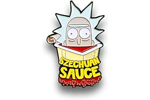 Exclusive Rick & Morty Szechuan Sauce Enamel Pin