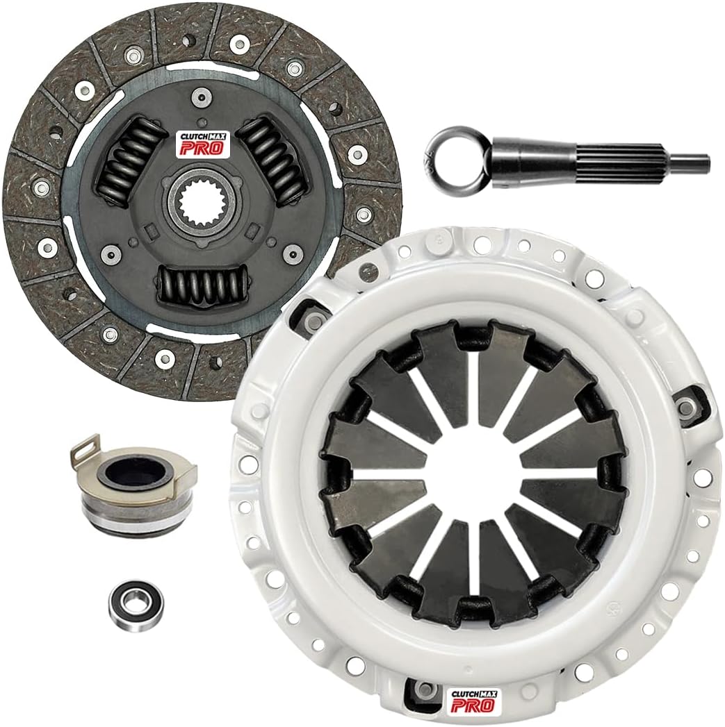 ClutchMaxPRO Performance Stage 1 Clutch Kit Compatible with Chevrolet 1998-2000 Metro 1989-1997 Geo Metro 1.0L 3cyl Non-Turbo 95-00 Pontiac Firefly 1.0L (CP04124HD-ST1)