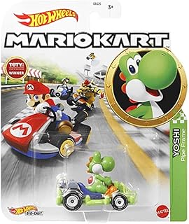 Hot Wheels Mario Kart 1:64 Yoshi - Mattel