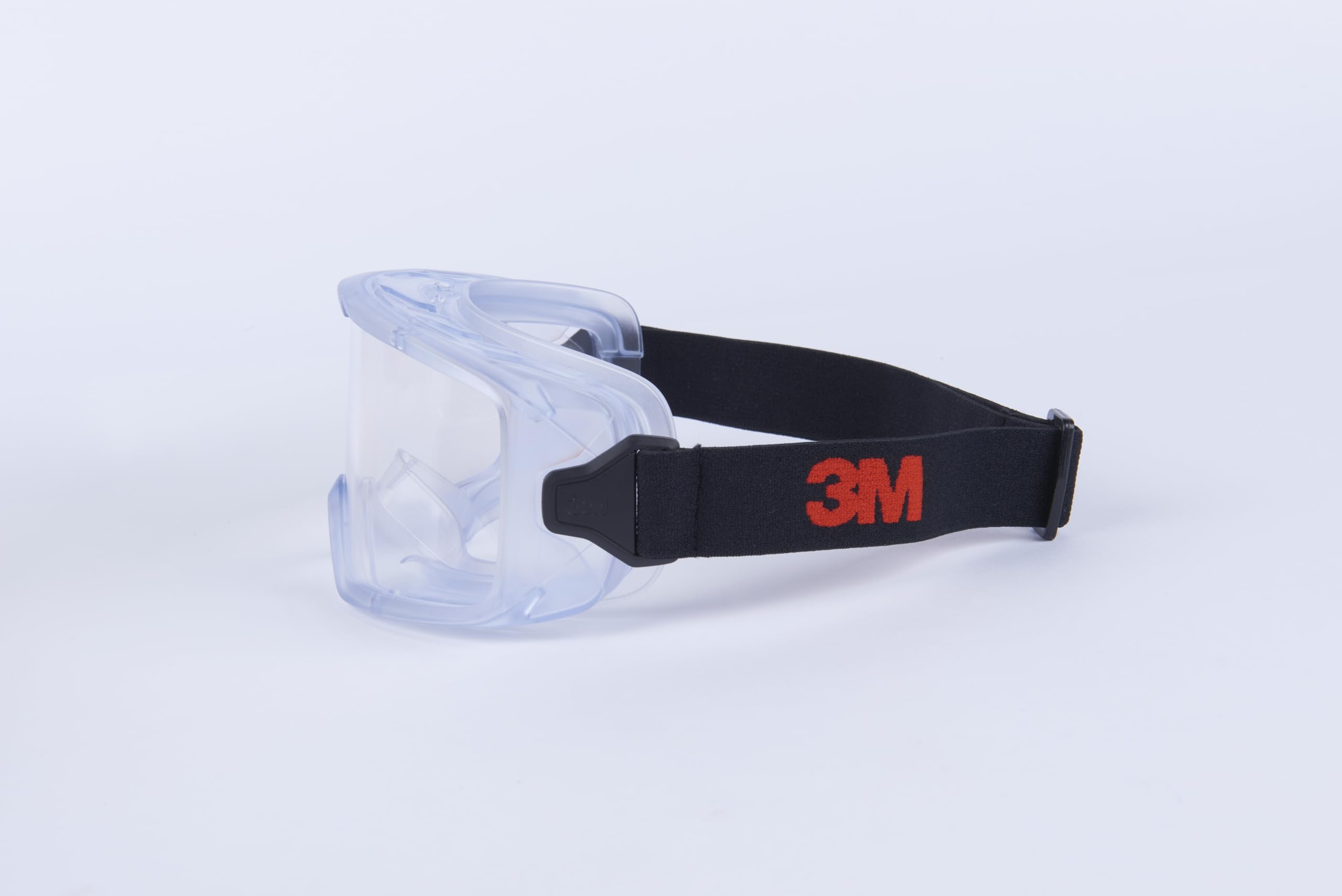 3M GoggleGear série 3000 lunettes-masques de protection joint PVC optique AF transparente Scotchgard sangle toile Premium GG3101-SGAF EU