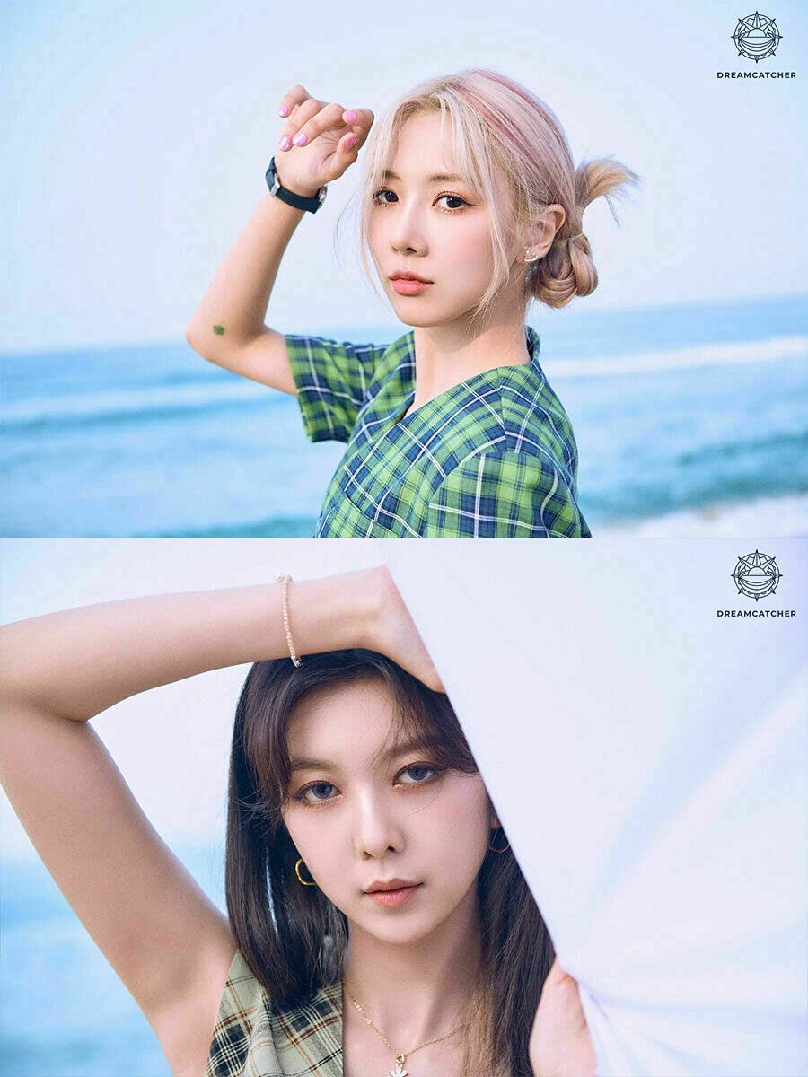 DREAM CATCHER [ SUMMER HOLIDAY ] Special Mini Album NORMAL EDITION [ T ] VER. 1 CD+64p Photo Book+1 Film Photo+3 Photo Card+1 Luggage Sticker+1 Folded Poster(On Pack) K-POP SEALED+TRACKING NUMBER