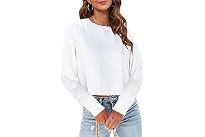 Tankaneo Womens Long Sleeve Crop Tops Fall 2024