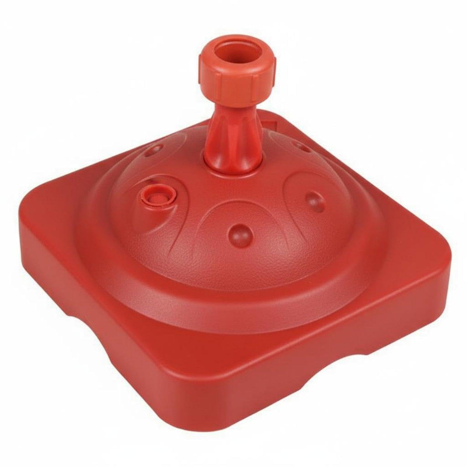 Water Fillable Umbrella Base Portable Design Water Filled Umbrella Simple Setup Storage Balloon Arch Anchor for Garden, Poolside, Beach Red 10L-image-40