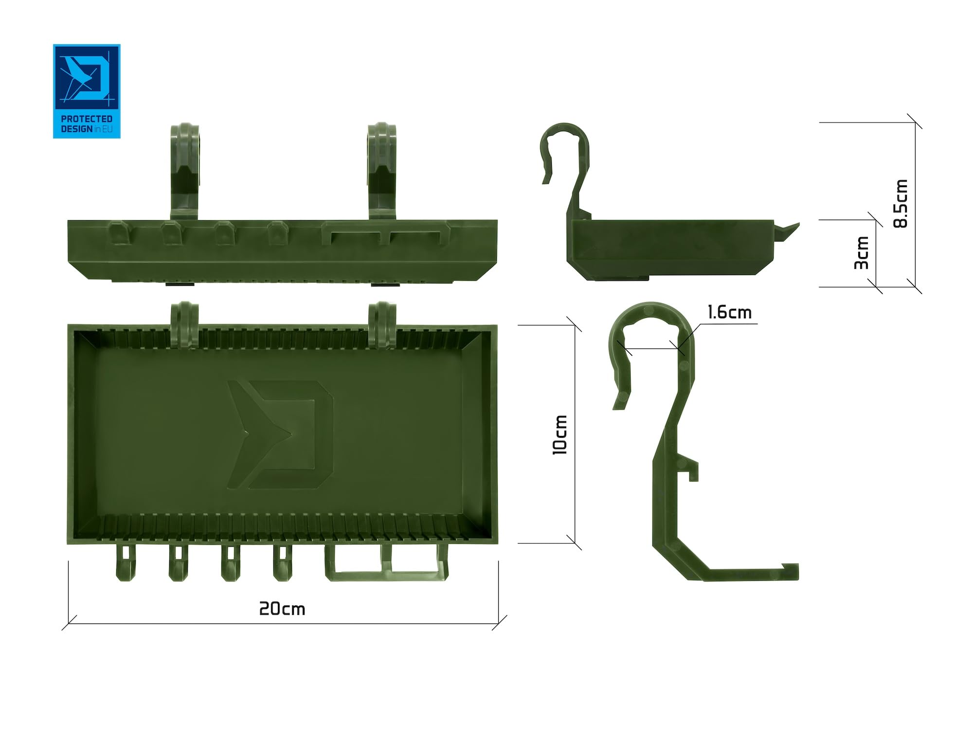 Delphin ShelfPOD RodPod Bandeja para pesca