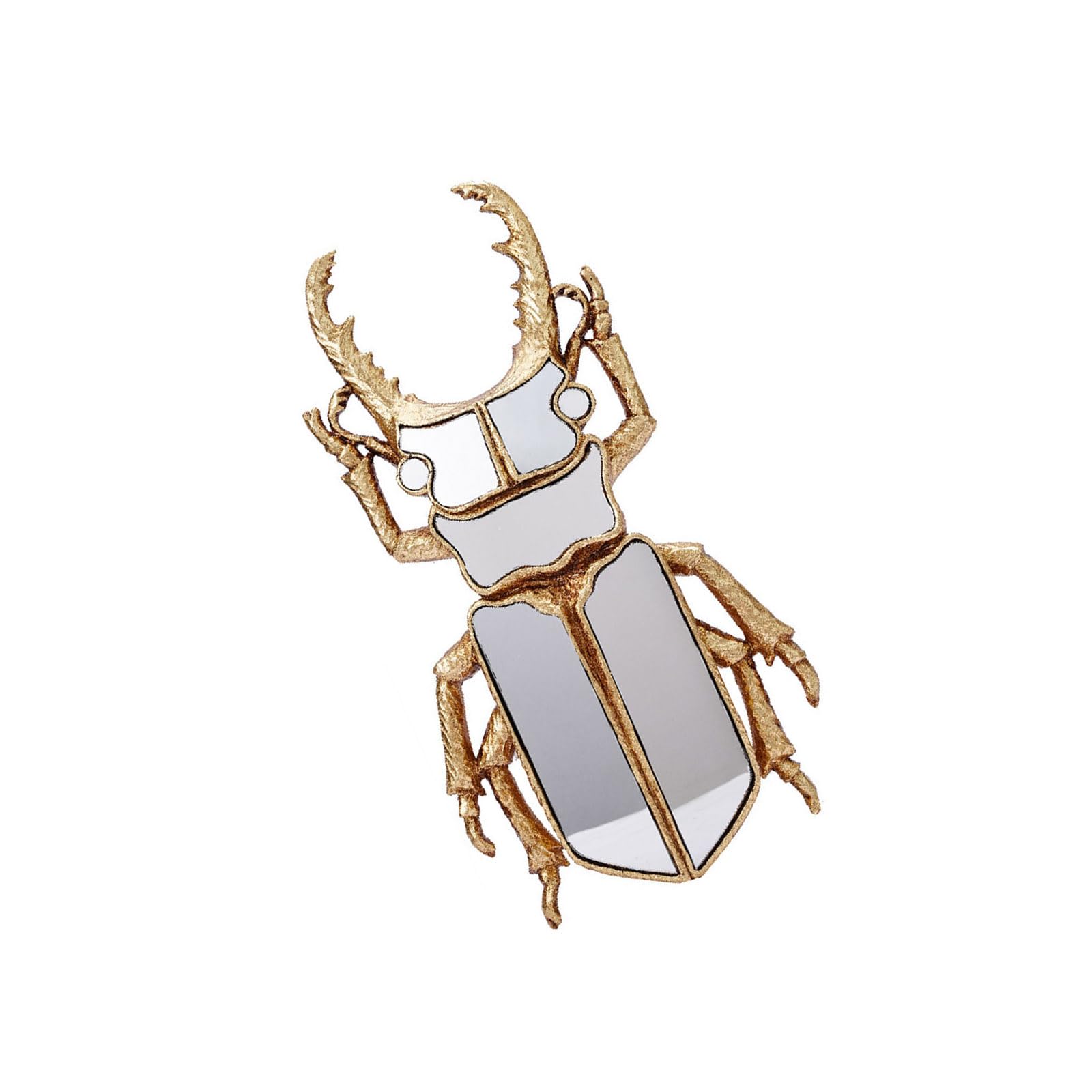 Shntig C Resin Animal Statue Insectile Wall Sculpture Insectile Mirrour Wall Decor Decorative Hanging Mirrour Mounted Mirrours Resin Yard Statues