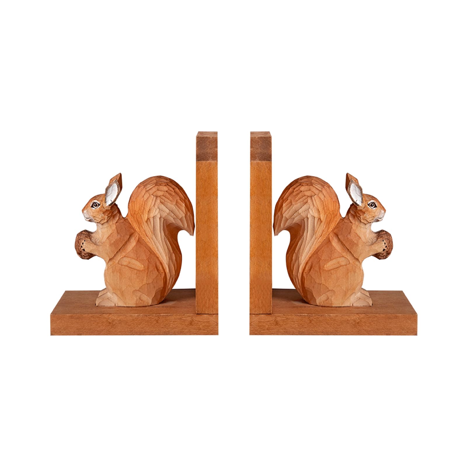 Sujetalibros únicos con diseño de ardilla para estantes, topes decorativos únicos para libros, ideal para oficina, estudio, escritorio, gran regalo para hombres, decoración antigua