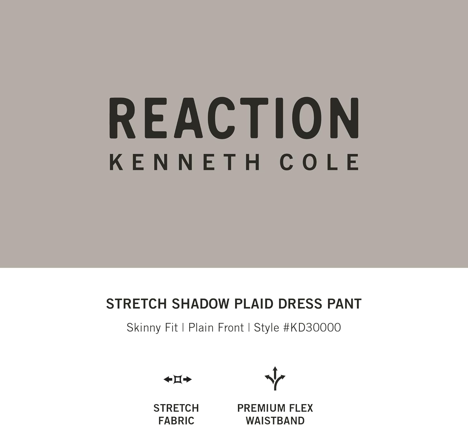 Kenneth Cole Reaction Men's Slim Shadow Plaid Dress Pant - Image 5