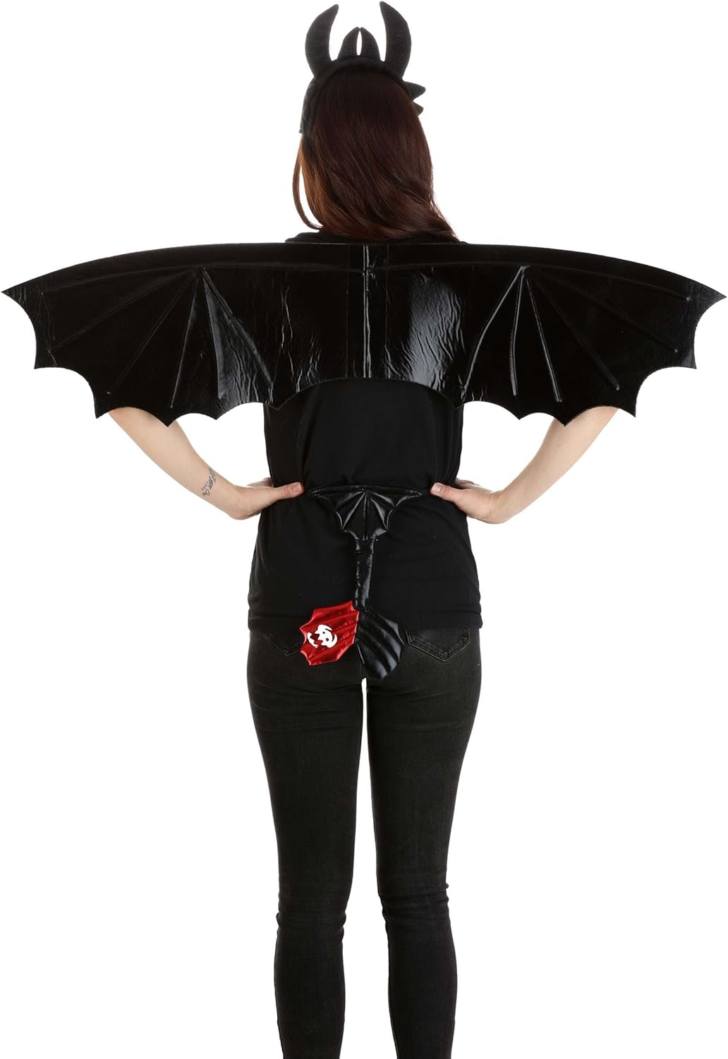 Fun Costumes How to Train Your Dragon Toothless Costume Accessory Kit - Standard - Black