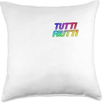 tutti-frutti chest Throw Pillow