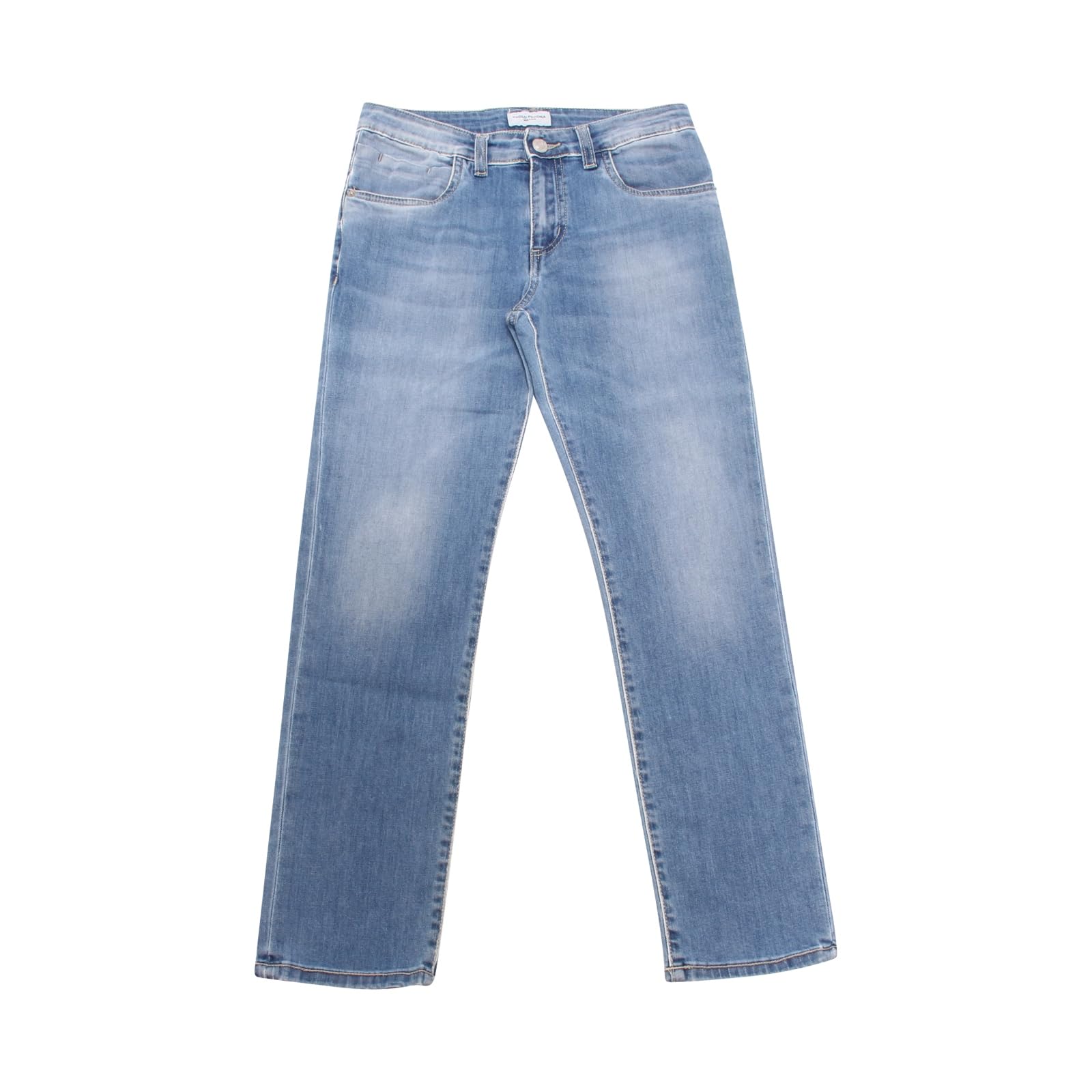 Jeans Paolo Pecora pour garçon en denim résistant
