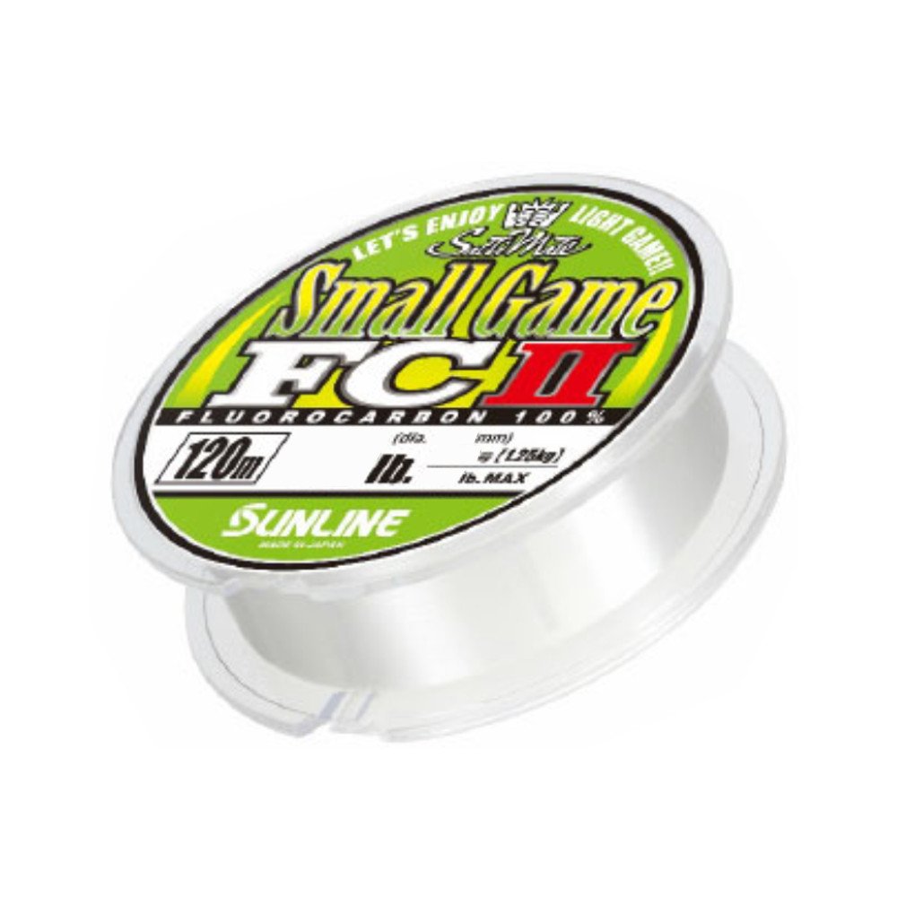 Sunline Fluorocarbon Ligne Small Game FC II 120m 1.5lb 0.104mm (5231
