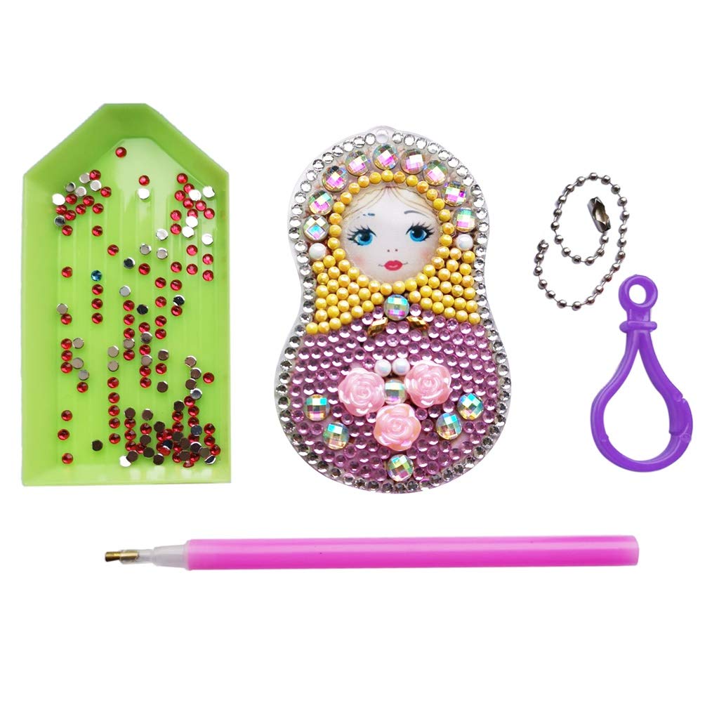 Kit di pittura in resina fai-da-te con federa per cuscino con diamante