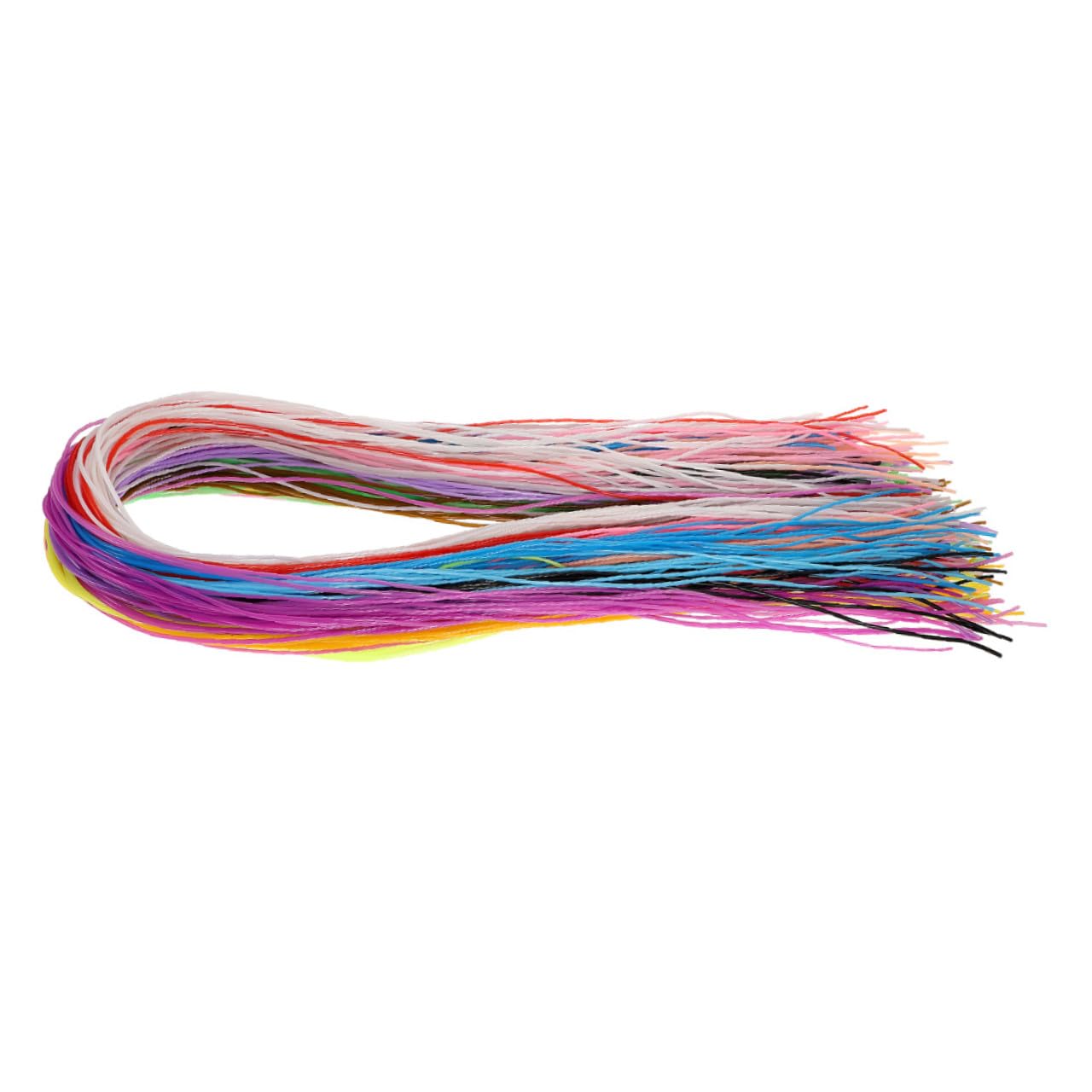 Cordino Plastico Colorato per Creazioni Fai da Te 200 Pezzi