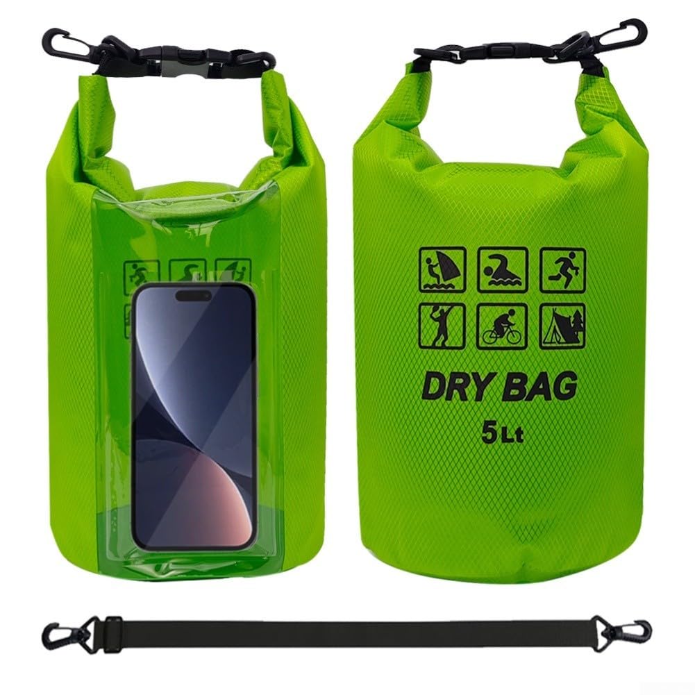 Bolsa de almacenamiento transparente resistente al agua para teléfono 5L