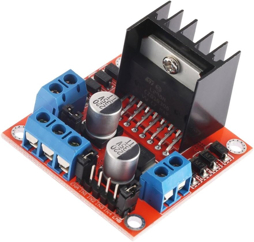 L298N Dual H Bridge Motor Drive Controller Board Module DC Stepper For Arduino
