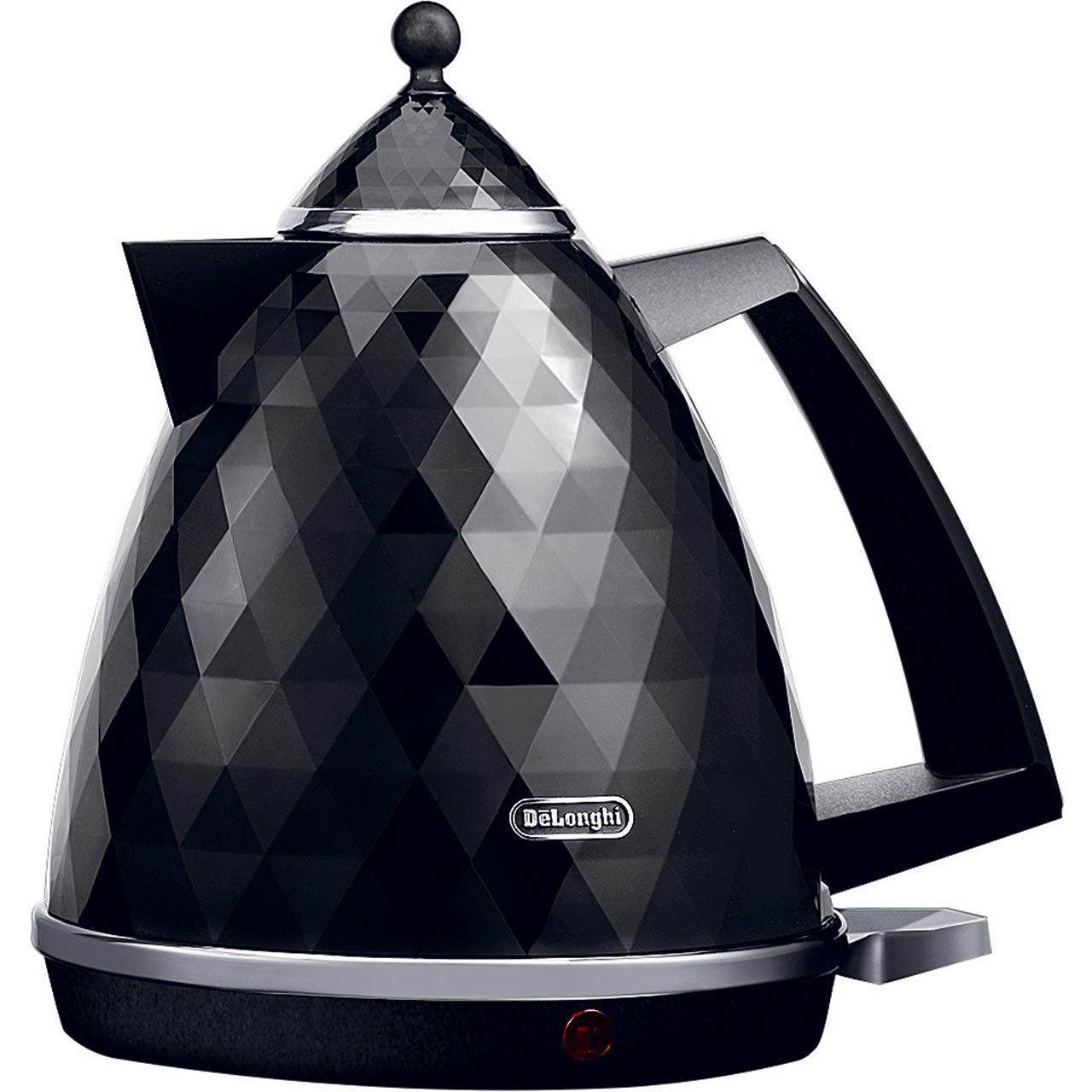 De'Longhi Brilliante Kettle, anti-scale filter, 1.7 Liters, 360° swivel base, KBJ3001BK, Black