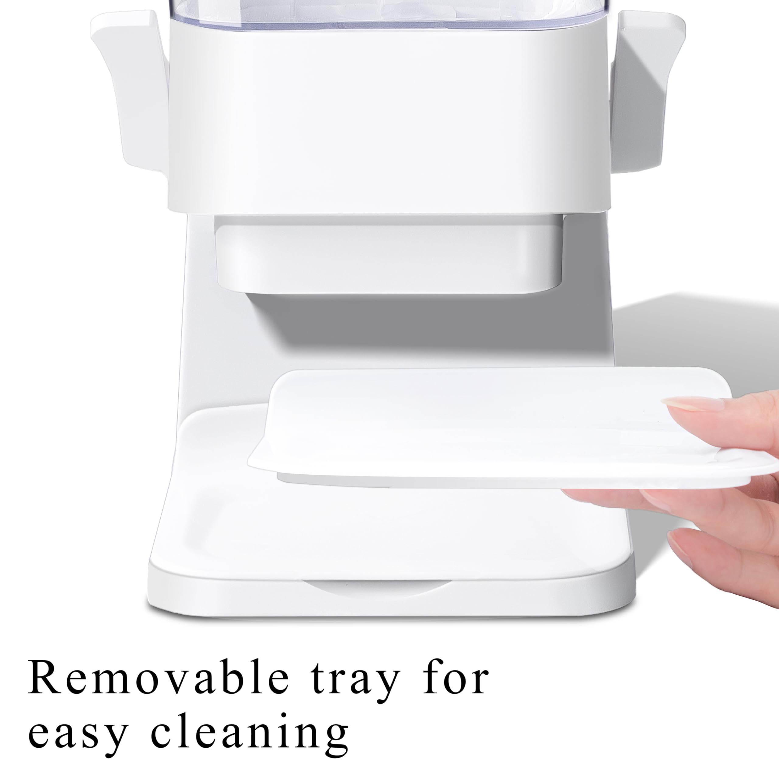 Dispensador de cereales para encimera, dispensador de almacenamiento de contenedores de cereales de 5 L para despensa, dispensador grande de cereales de alimentos secos, no es fácil de triturar